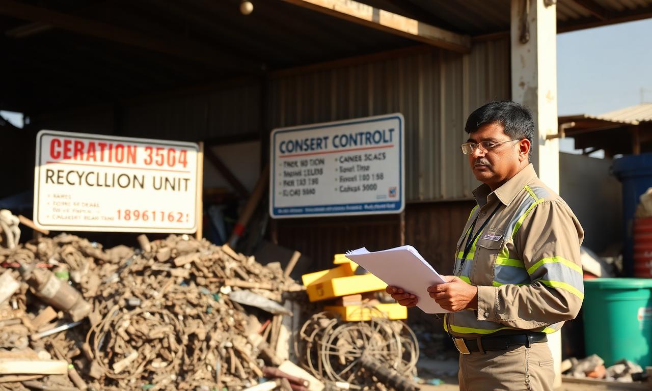 Pollution Board & Local Permissions for Scrap Units