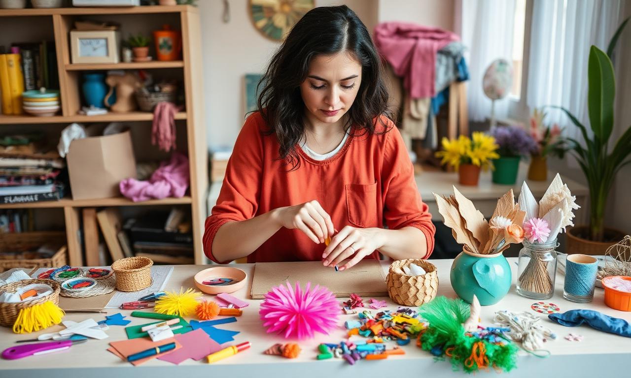 Home-Based Waste Upcycling & Craft Income