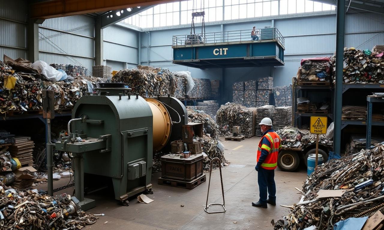 Scrap Yard Setup, Safety & Machinery